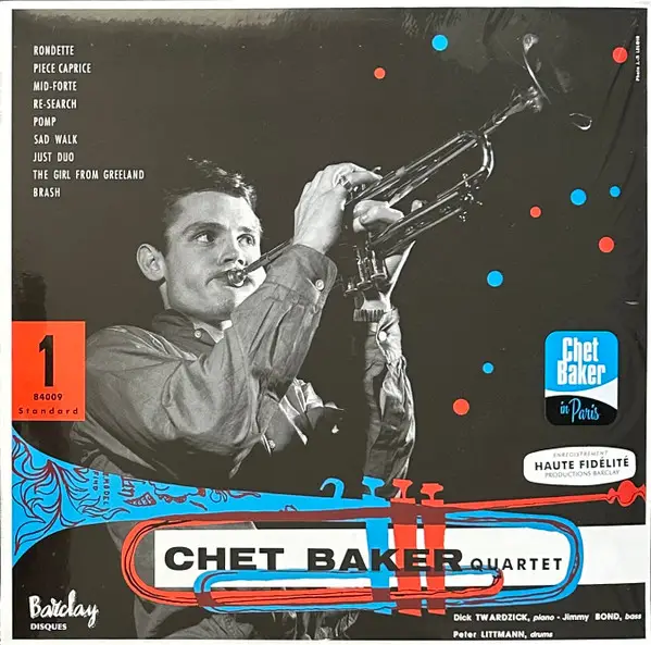 Chet Baker Quartet - Chet Baker Quartet (180 грамм, Альбом, Лимитированое, Переиздание, Ремастеринг)