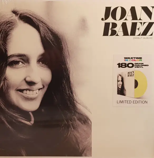 Joan Baez - Joan Baez (Debut Album)  (Жёлтый, 180 грамм, Альбом, Лимитированое, Переиздание)