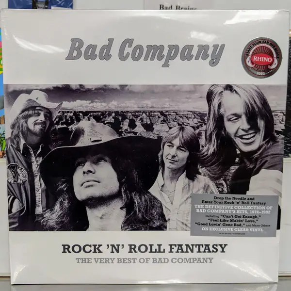 Bad Company - Rock 'n' Roll Fantasy The Very Best Of Bad Company (2 платівки, Прозорий, 180 грам, Альбом, Збірник, Перевидання)