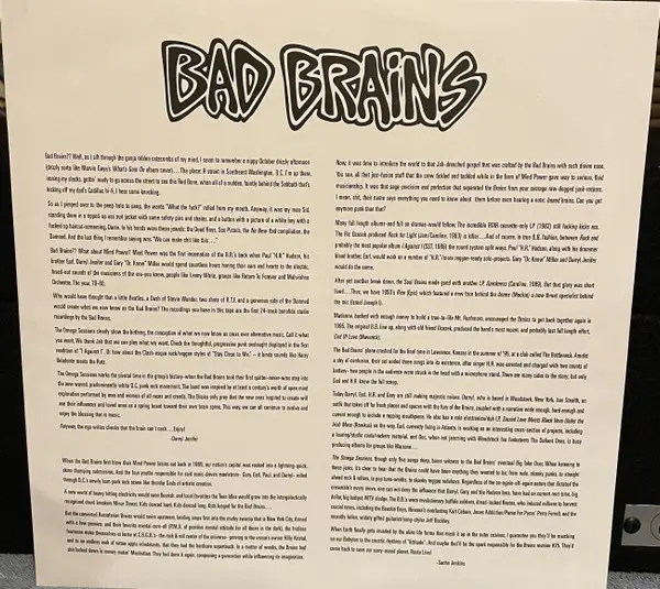 Bad Brains - Omega Sessions (Зелёный, Односторонний, EP, Переиздание, Ремастеринг) - фото №5