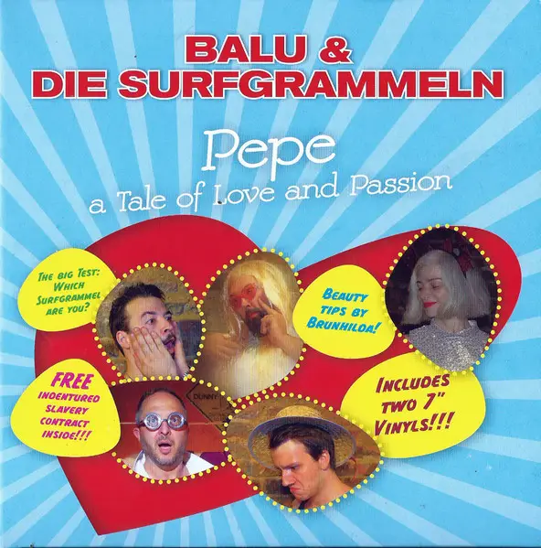 Balu & Die Surfgrammeln - Pepe, A Tale Of Love And Passion (2 платівки, 45 об/хв)