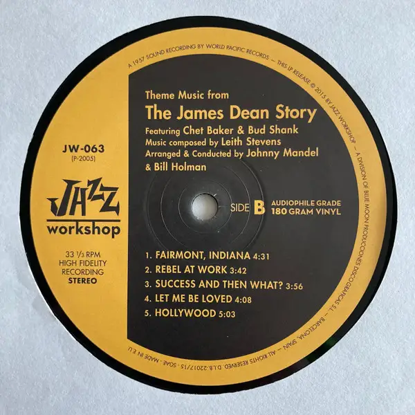 Chet Baker & Bud Shank - Theme Music From 