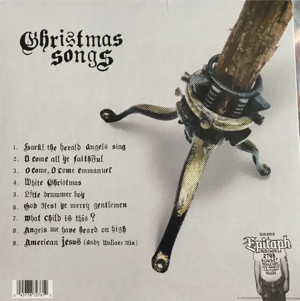 Bad Religion - Christmas Songs (Красный, Односторонний, Альбом, Гравированная) - фото №3