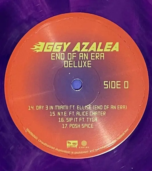 Iggy Azalea - The End Of An Era (2 платівки, Червоний, Синій, Альбом, Deluxe видання, Лимітоване) - фото №9