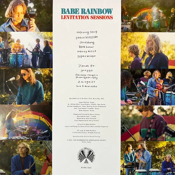 The Babe Rainbow - Levitation Sessions (Синій, Ніжно-рожевий, Альбом, Лимітоване) - фото №3