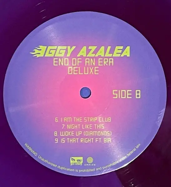 Iggy Azalea - The End Of An Era (2 платівки, Червоний, Синій, Альбом, Deluxe видання, Лимітоване) - фото №7