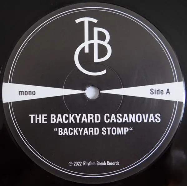 The Backyard Casanovas - Backyard Stomp (Альбом, Лимітоване, Моно) - фото №3