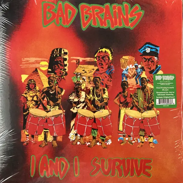 Bad Brains - I And I Survive  (45 об/мин, EP, Переиздание, Ремастеринг)