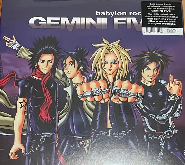 Gemini Five - Babylon Rockets (Чёрный, Переиздание)