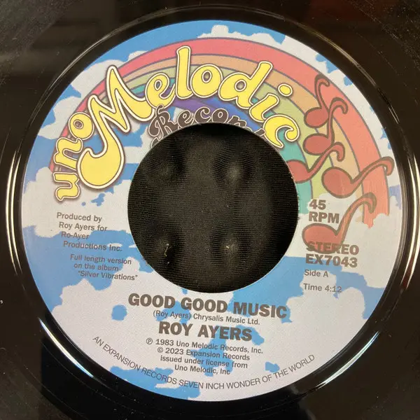 Roy Ayers - Good Good Music / Chicago (45 об/мин) - фото №1