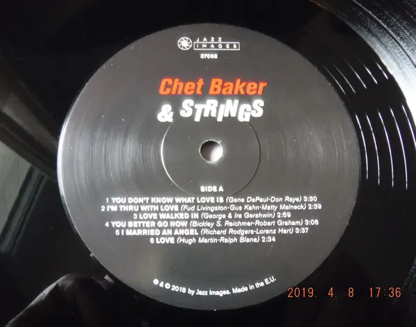 Chet Baker - Chet Baker & Strings (Альбом) - фото №6