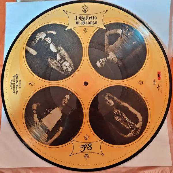 Il Balletto Di Bronzo - Ys (180 грамм, Альбом, Лимитированое, Пронумерованный, Пластинка с изображением, Ремастеринг) - фото №2