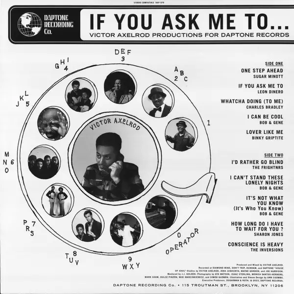 Victor Axelrod - If You Ask Me To... (Victor Axelrod Productions For Daptone Records) (Збірник) - фото №2