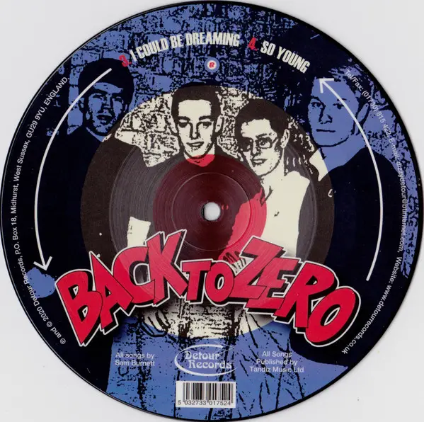 Back To Zero - London's Pride  (45 об/мин, EP, Лимитированое, Пластинка с изображением) - фото №2