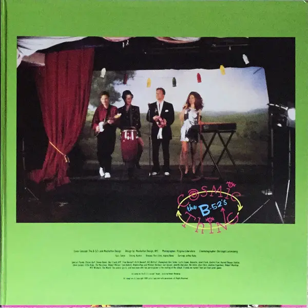 The B-52's - Cosmic Thing (Розкладна обкладинка, Альбом, Лимітоване, Пронумерований, Ремастеринг, Спеціальне видання) - фото №3