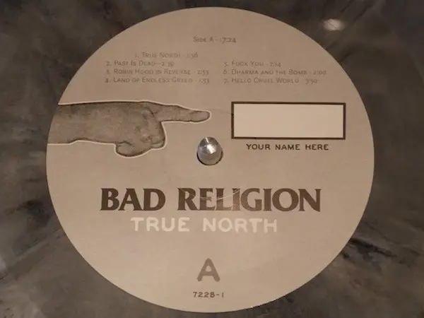Bad Religion - True North (Серый, Альбом, Лимитированое) - фото №3