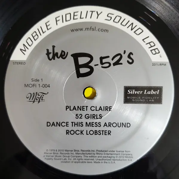 The B-52's - The B-52's (Альбом, Лимітоване, Пронумерований, Перевидання, Ремастеринг, Спеціальне видання) - фото №3