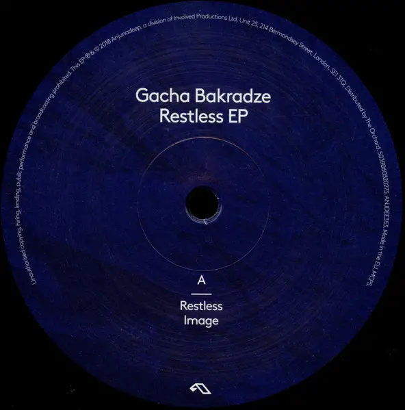 Gacha Bakradze - Restless EP (33 ⅓ об/мин, EP) - фото №3
