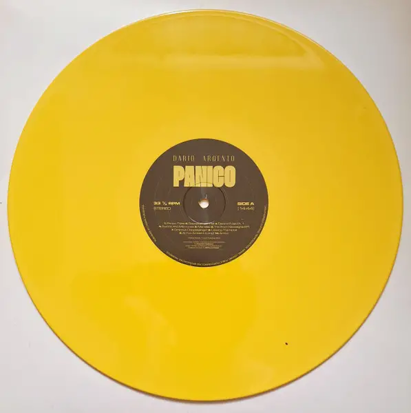 Alessandro Baldessari - Dario Argento PANICO (Original Motion Picture Soundtrack) (Альбом, Лимитированое) - фото №3