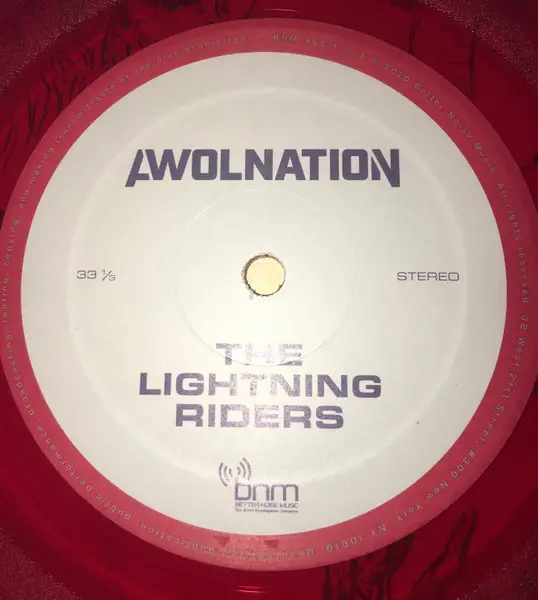 Awolnation - Angel Miners & The Lightning Riders (Красный, Альбом) - фото №10