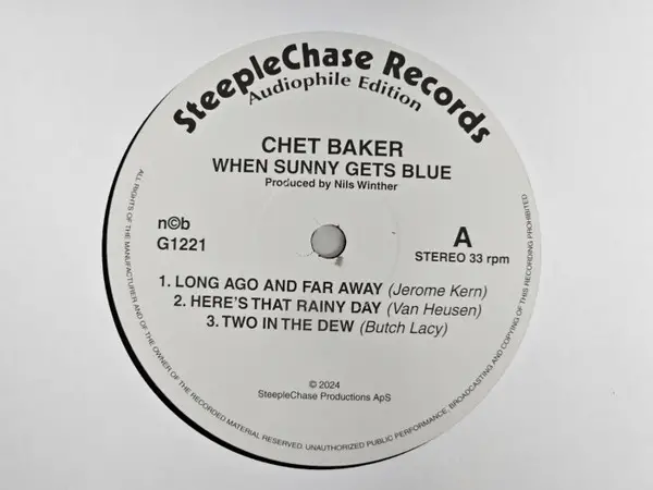 Chet Baker Quartet - When Sunny Gets Blue - фото №4