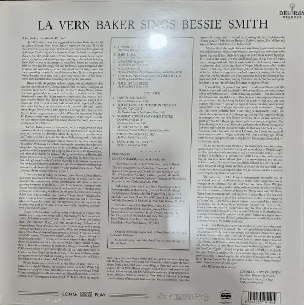 LaVern Baker - Sings Bessie Smith (Альбом) - фото №3