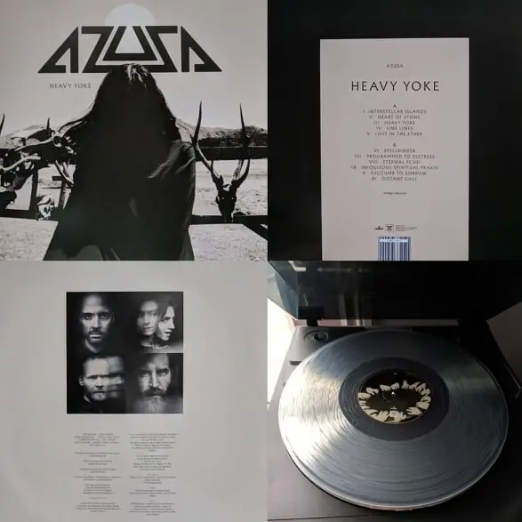 Azusa - Heavy Yoke (Ультра прозрачный, Альбом, Лимитированое) - фото №2