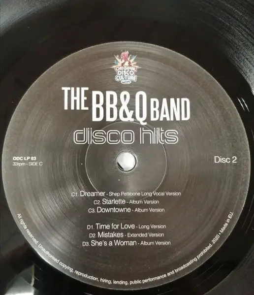 The Brooklyn, Bronx & Queens Band - Disco Hits (2 платівки, Збірник, Лимітоване, Ремастеринг) - фото №7