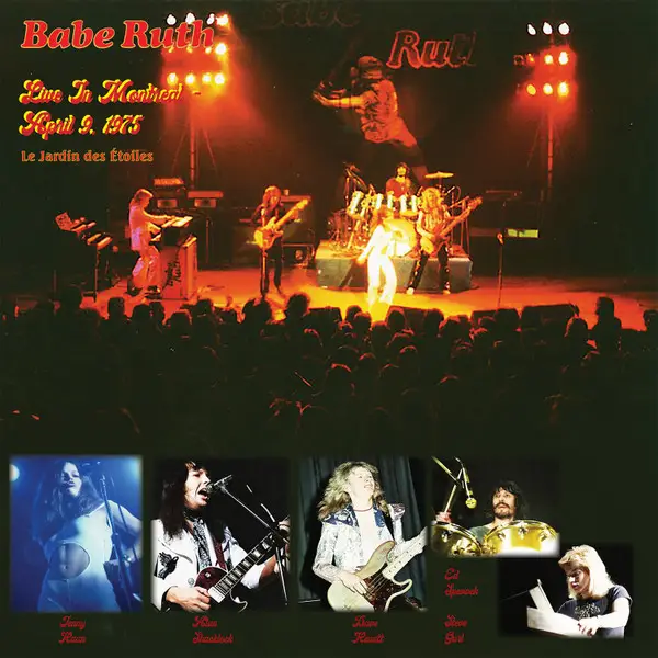 Babe Ruth - Live In Montreal - April 9, 1975 (Красный, Мрамор)