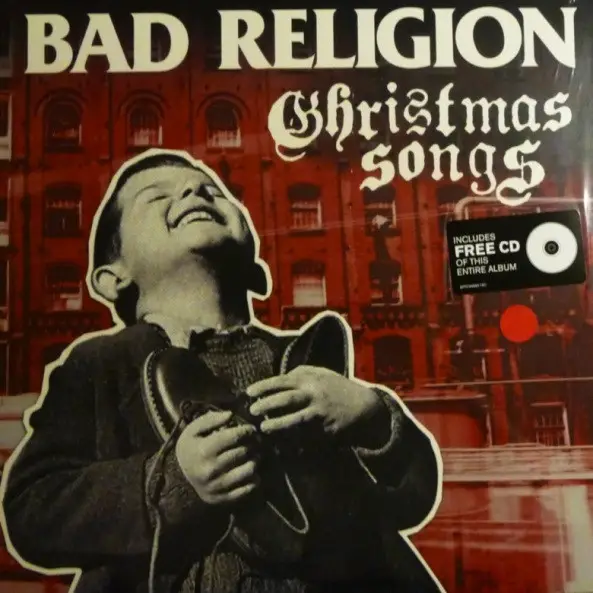 Bad Religion - Christmas Songs (Красный, Односторонний, Альбом, Гравированная) - фото №2