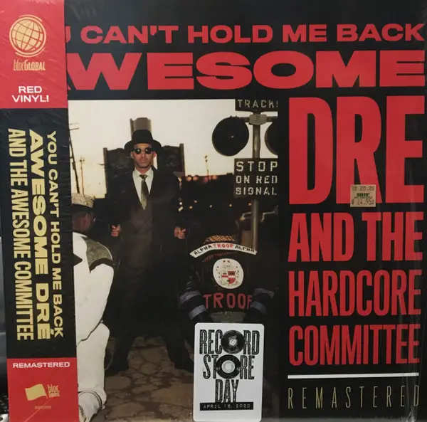 Awesome Dré & The Hardcore Committee - You Can't Hold Me Back (Красный, Альбом, Record Store Day, Переиздание, Ремастеринг)