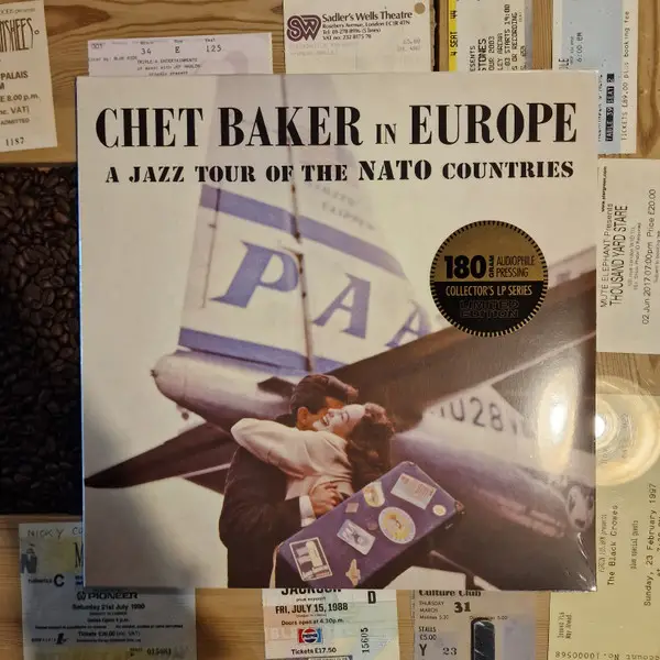 Chet Baker - In Europe - A Jazz Tour Of The Nato Countries  (180 грамм, Лимитированое)