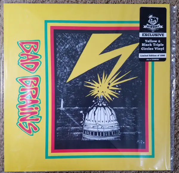 Bad Brains - Bad Brains (Жовтий, Альбом, Лимітоване, Перевидання, Ремастеринг)