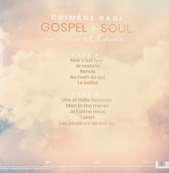Chimène Badi - GOSPEL & SOUL La voix et l'âme (33 ⅓ об/мин, Альбом) - фото №2