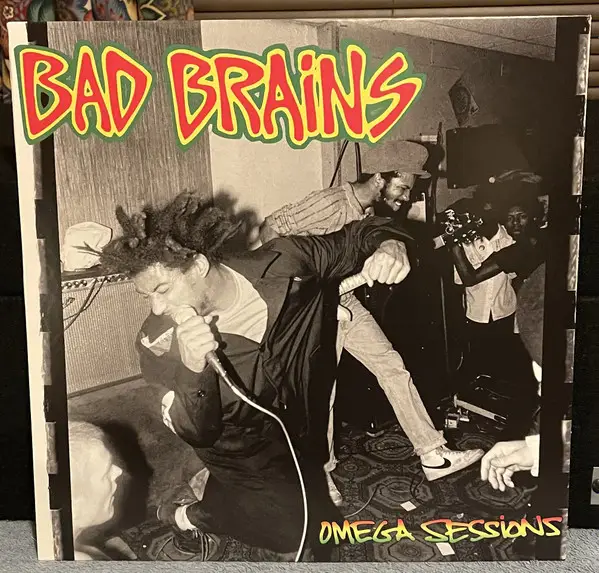 Bad Brains - Omega Sessions (Зелёный, Односторонний, EP, Переиздание, Ремастеринг)
