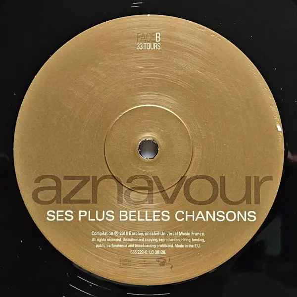 Charles Aznavour - Ses Plus Belles Chansons (Сборник, Лимитированое, Ремастеринг) - фото №4