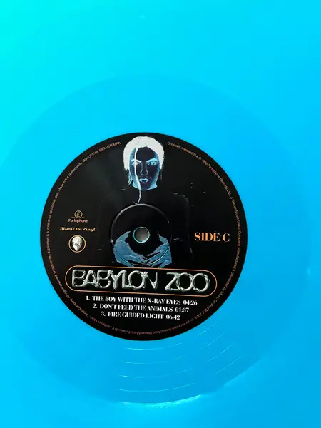 Babylon Zoo - The Boy With The X-Ray Eyes (2 платівки, Бірюзовий, Альбом, Лимітоване, Пронумерований, Перевидання) - фото №5