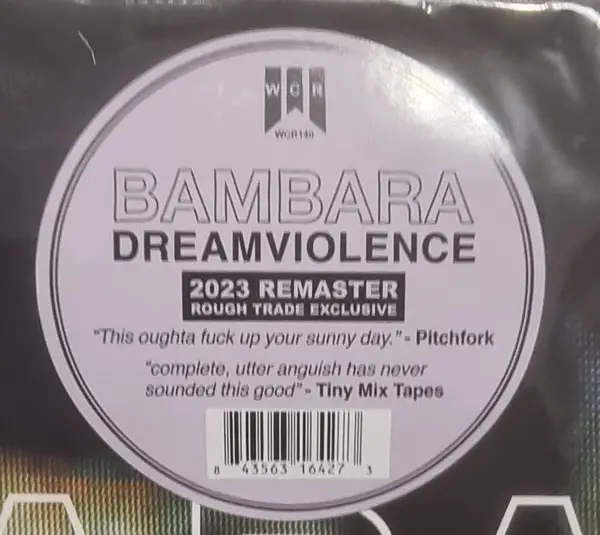 Bambara - Dreamviolence (Синій, Напівпрозорий, Альбом, Лимітоване, Перевидання, Ремастеринг) - фото №2