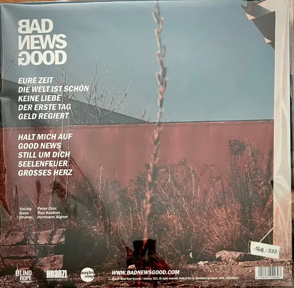 Bad News Good - Bad News Good (Лимітоване, Альбом, Record Store Day) - фото №2