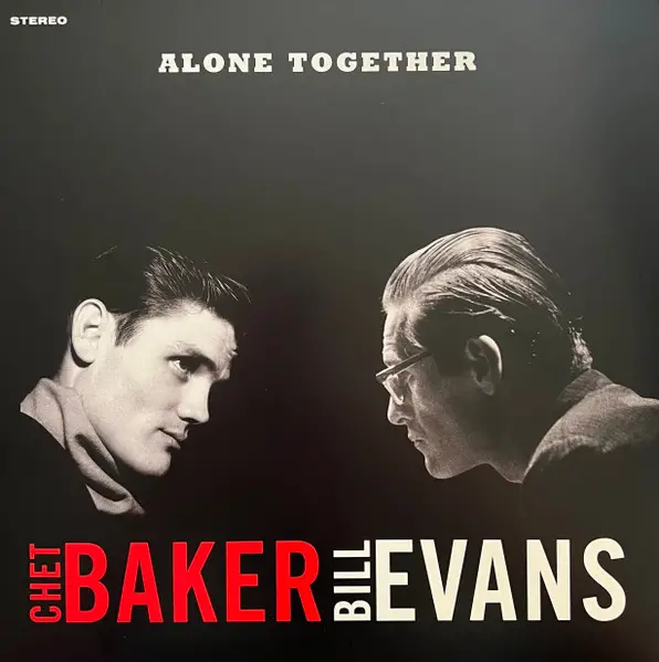Chet Baker & Bill Evans - Alone Together  (Червоний, 180 грам, Альбом, Лимітоване, Перевидання)
