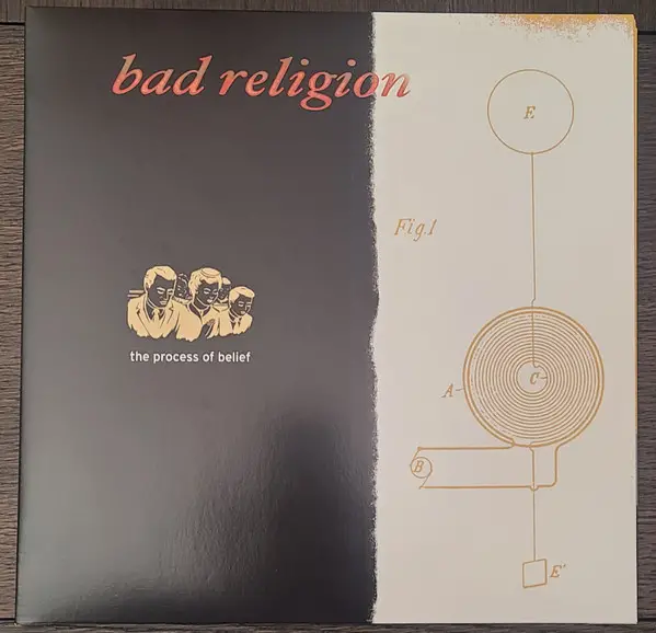 Bad Religion - The Process Of Belief (Раскладная обложка, Чёрный, Альбом, Лимитированое, Переиздание)