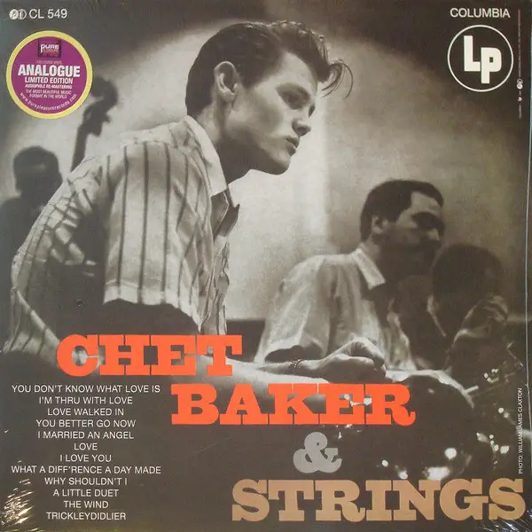 Chet Baker - Chet Baker & Strings (180 грам, Перевидання, Ремастеринг, Лимітоване, Моно)