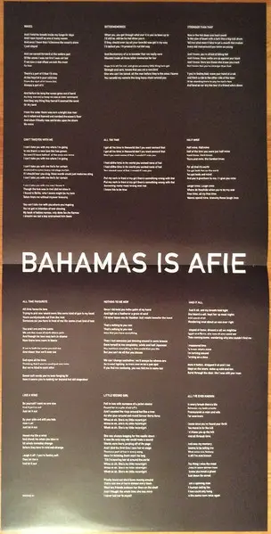 Bahamas - Bahamas Is Afie (Жёлтый, Прозрачный, 180 грамм, Альбом, Лимитированое) - фото №7
