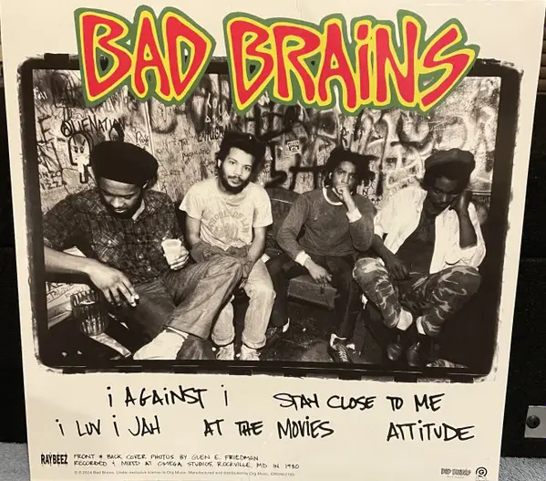 Bad Brains - Omega Sessions (Зелёный, Односторонний, EP, Переиздание, Ремастеринг) - фото №2