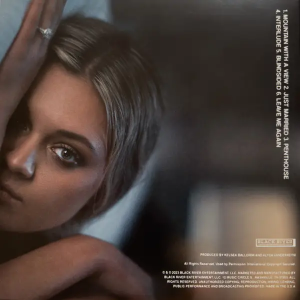Kelsea Ballerini - Rolling Up The Welcome Mat (Прозорий, Дим, З чорним виром, Односторонній, EP, Гравірована) - фото №2