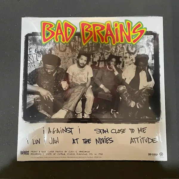 Bad Brains - Omega Sessions (Односторонний, EP, Гравированная, Переиздание, Ремастеринг) - фото №2