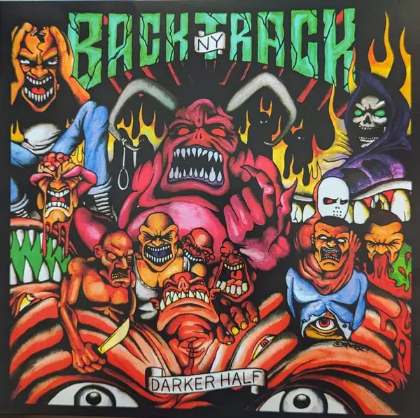 Backtrack - Darker Half (Красный, Прозрачный, 45 об/мин, Лимитированое, Дополнительная печать)