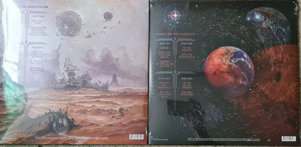 Ayreon - Universal Migrator Part I & II (4 платівки, Фіолетовий, Мармур, Альбом) - фото №11