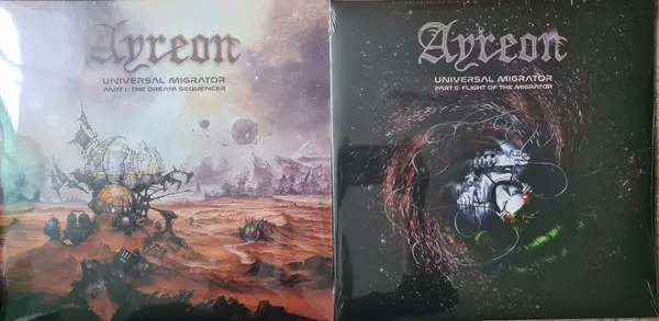 Ayreon - Universal Migrator Part I & II (4 платівки, Фіолетовий, Мармур, Альбом) - фото №10