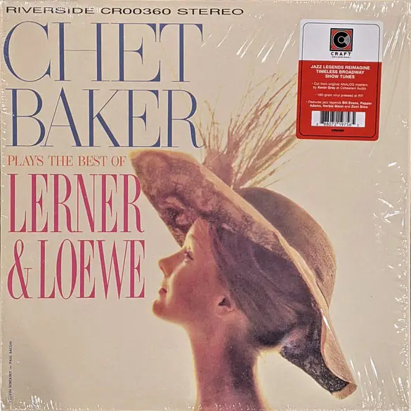 Chet Baker - Plays The Best Of Lerner & Loewe (180 грамм, Альбом, Лимитированое, Переиздание, Ремастеринг)